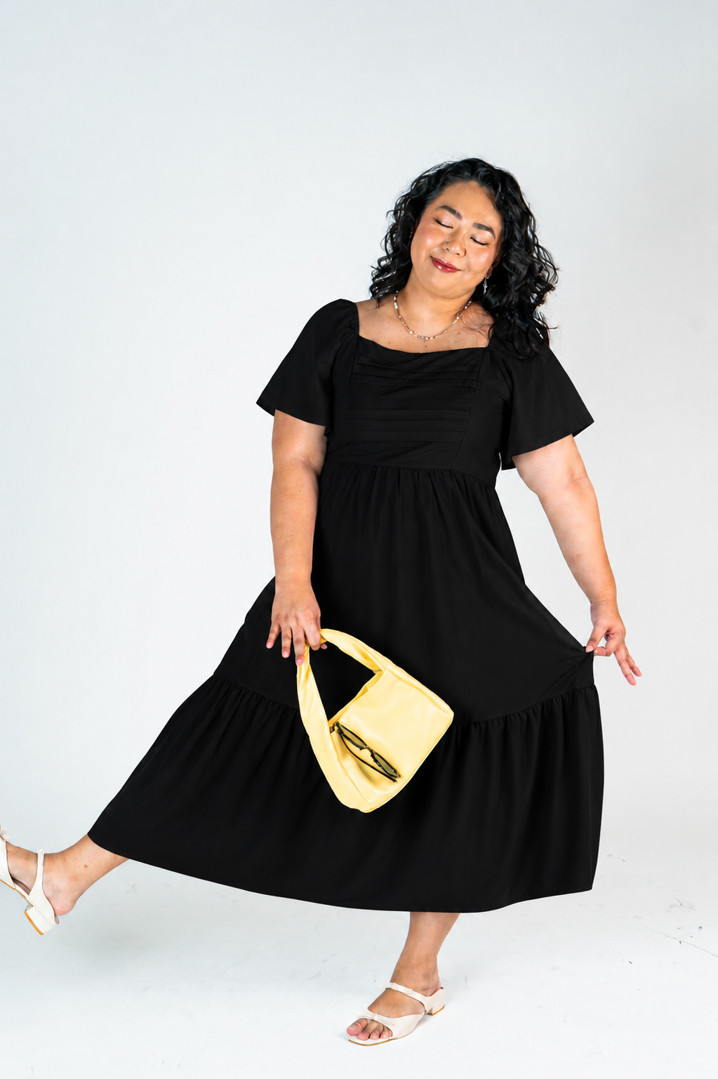 The Mad Theories Elfee 2.5 Pleated Porcelain Dress