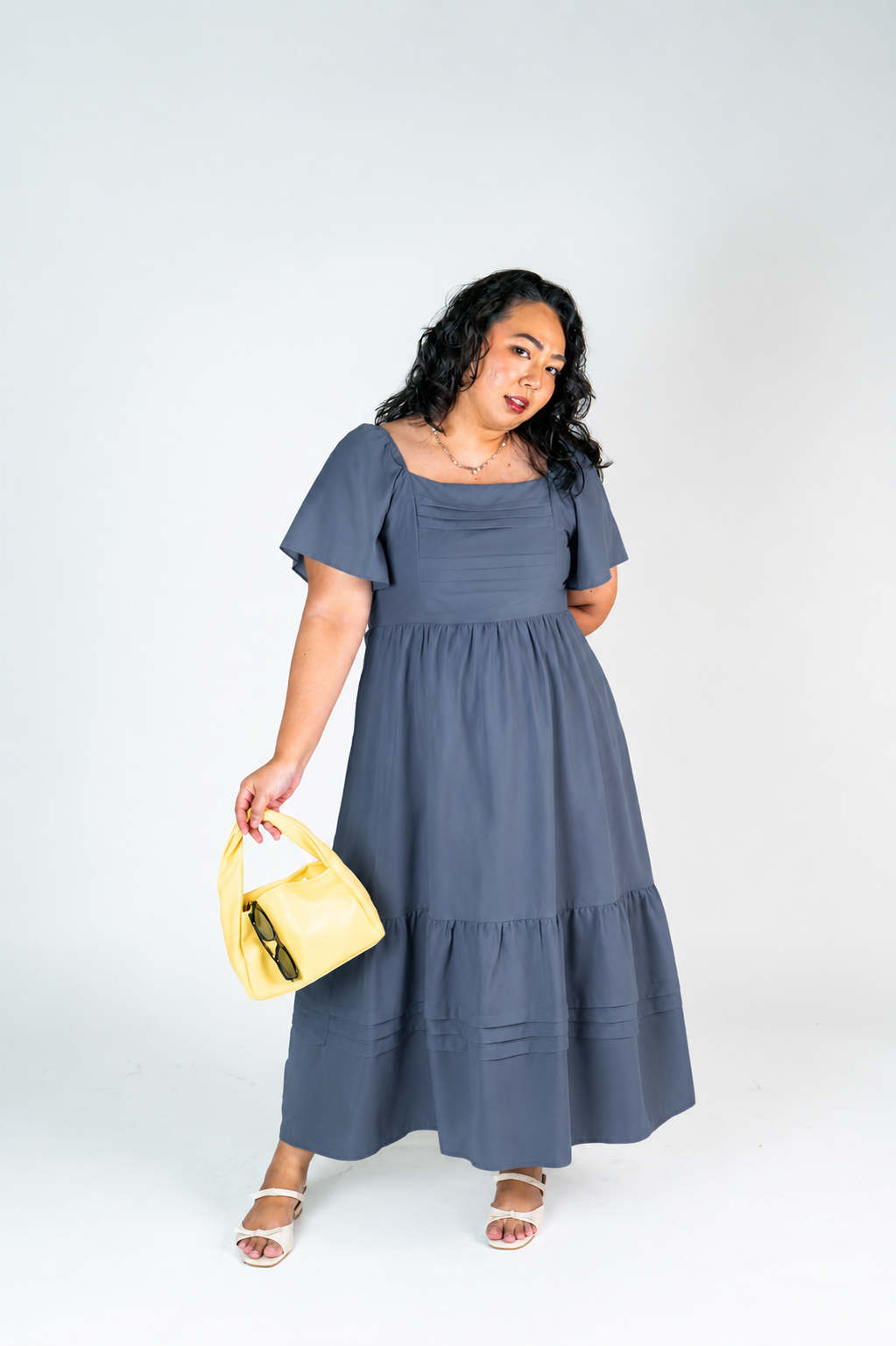 The Mad Theories Elfee 2.5 Pleated Porcelain Dress