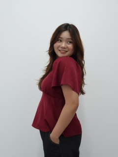 The Mad Theories Penelope Peplum Blouse