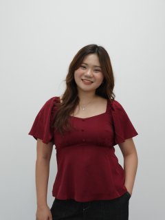 The Mad Theories Penelope Peplum Blouse