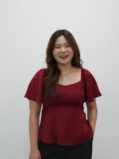 The Mad Theories Penelope Peplum Blouse