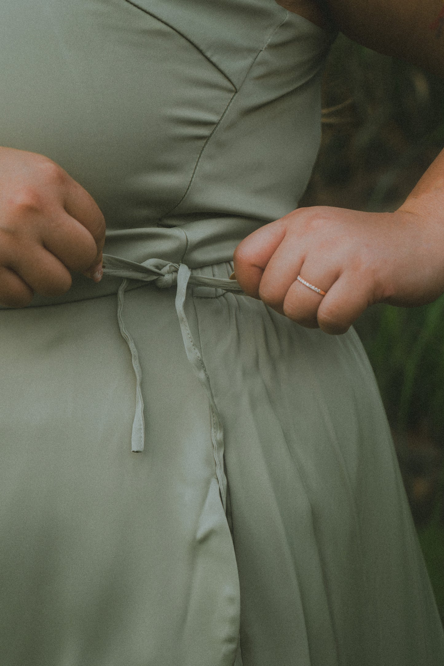 (Gladys x TMT) Sora Scallop Satin skirts