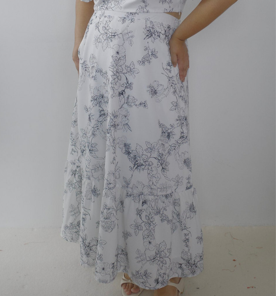 The Mad Theories Etta Co-ord Skirt (Black)