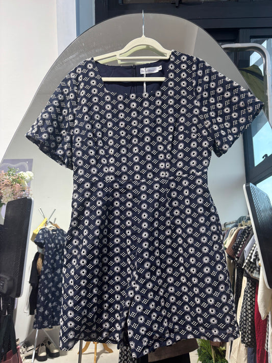 The Mad Theories Gina Embroidered Romper