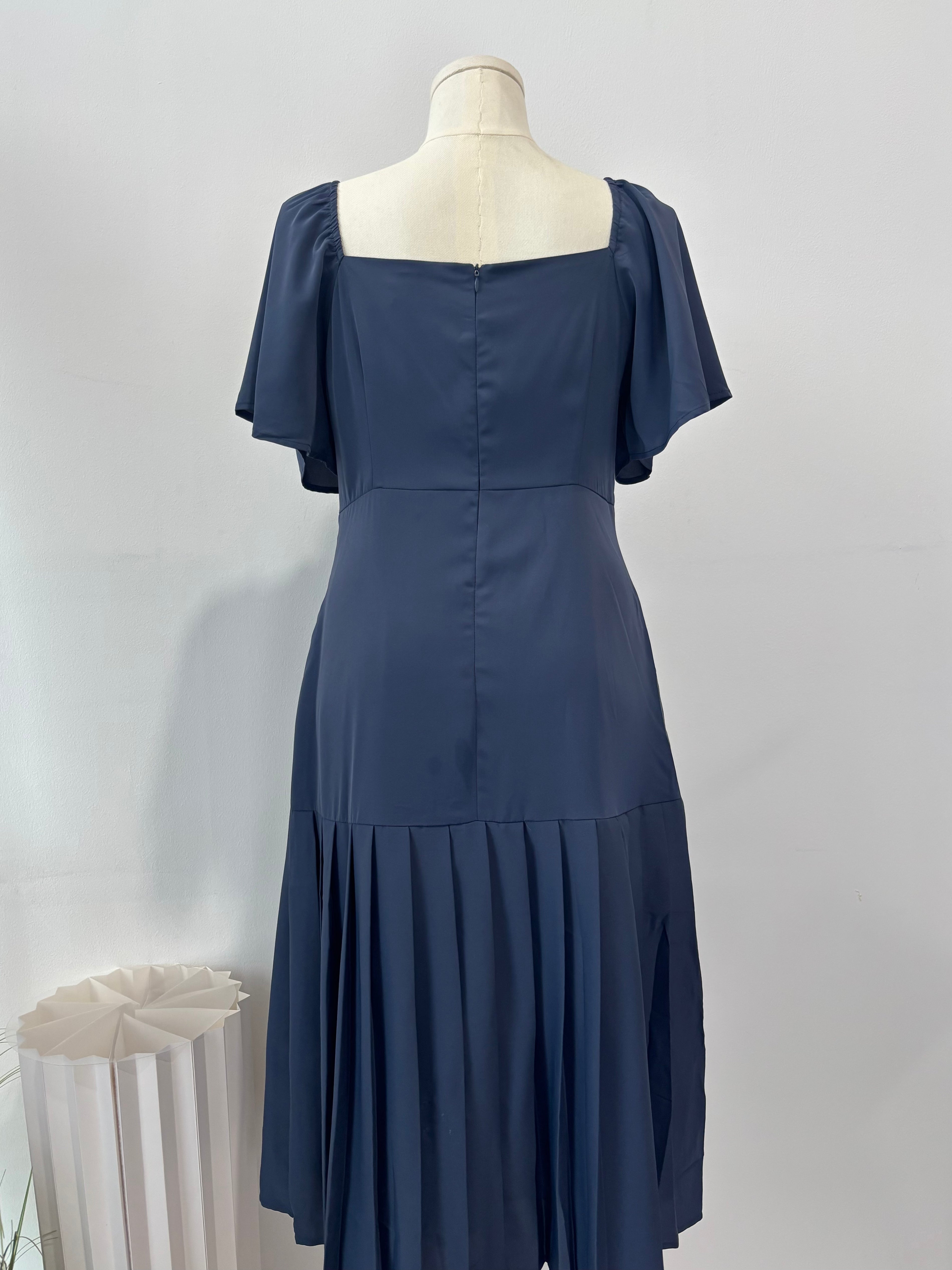 Back in Stock: Penelope Dropwaist Dress (Navy Blue, Green)