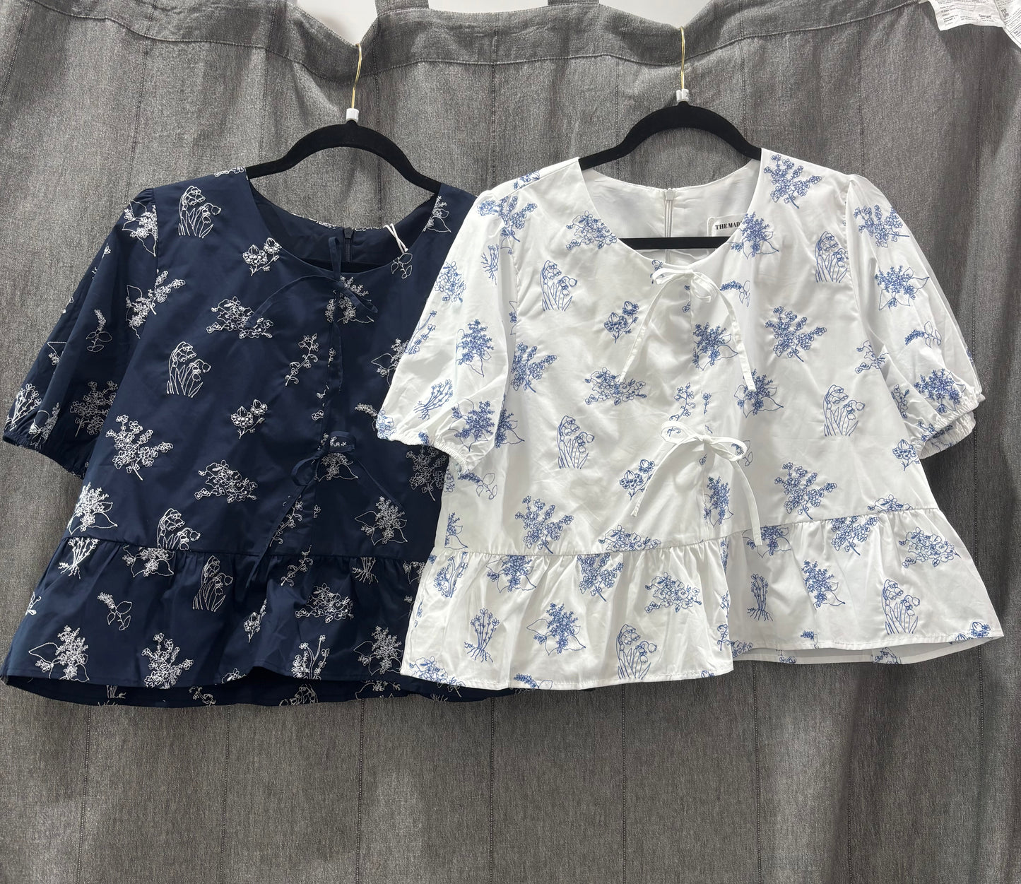 The Mad Theories Victoria Embroidered Babydoll Blouse