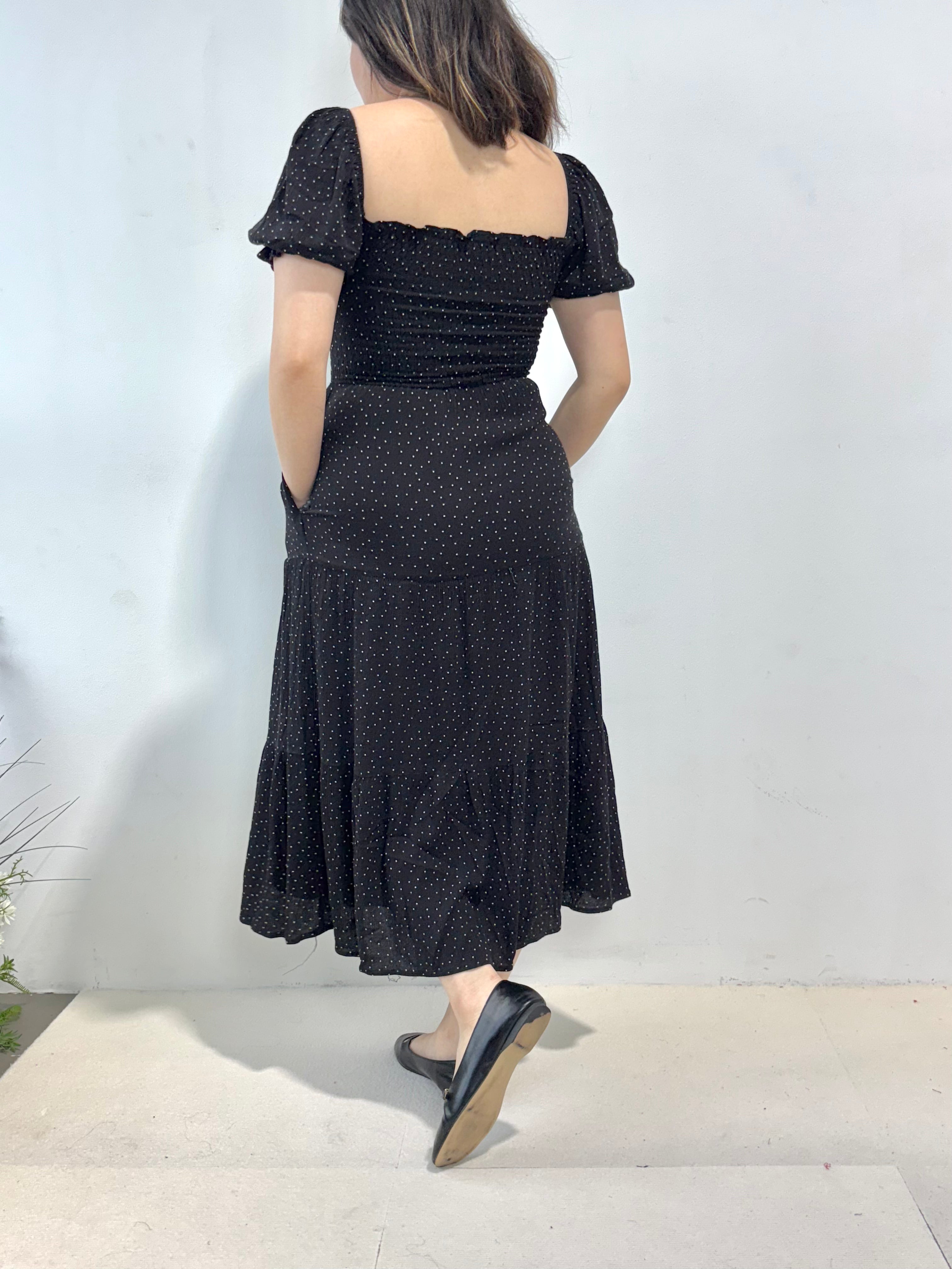 The Mad Theories Ethel Smocked Polka Dot Dress