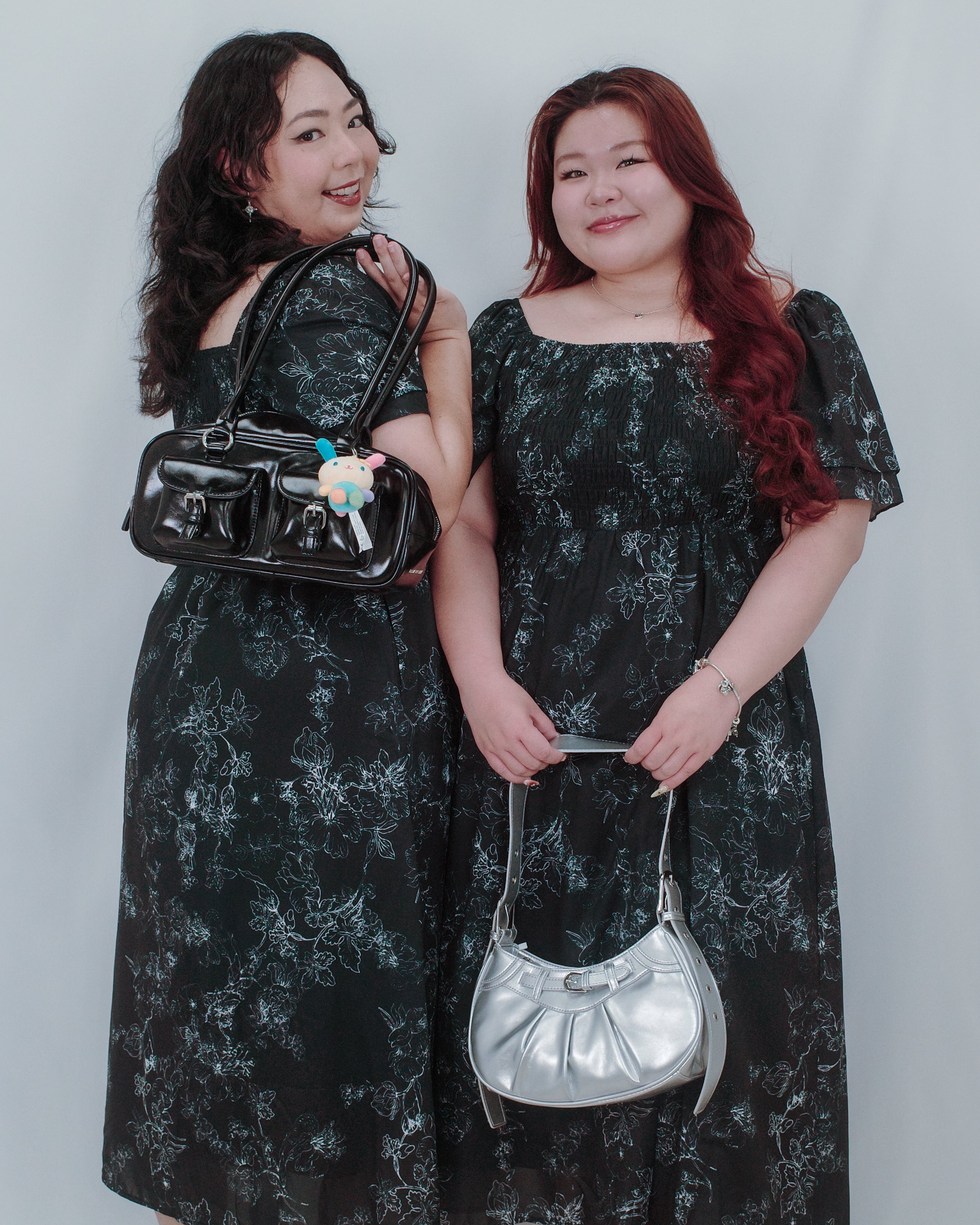 The Mad Theories Ella Double Flutter Sleeves Smocked Dress