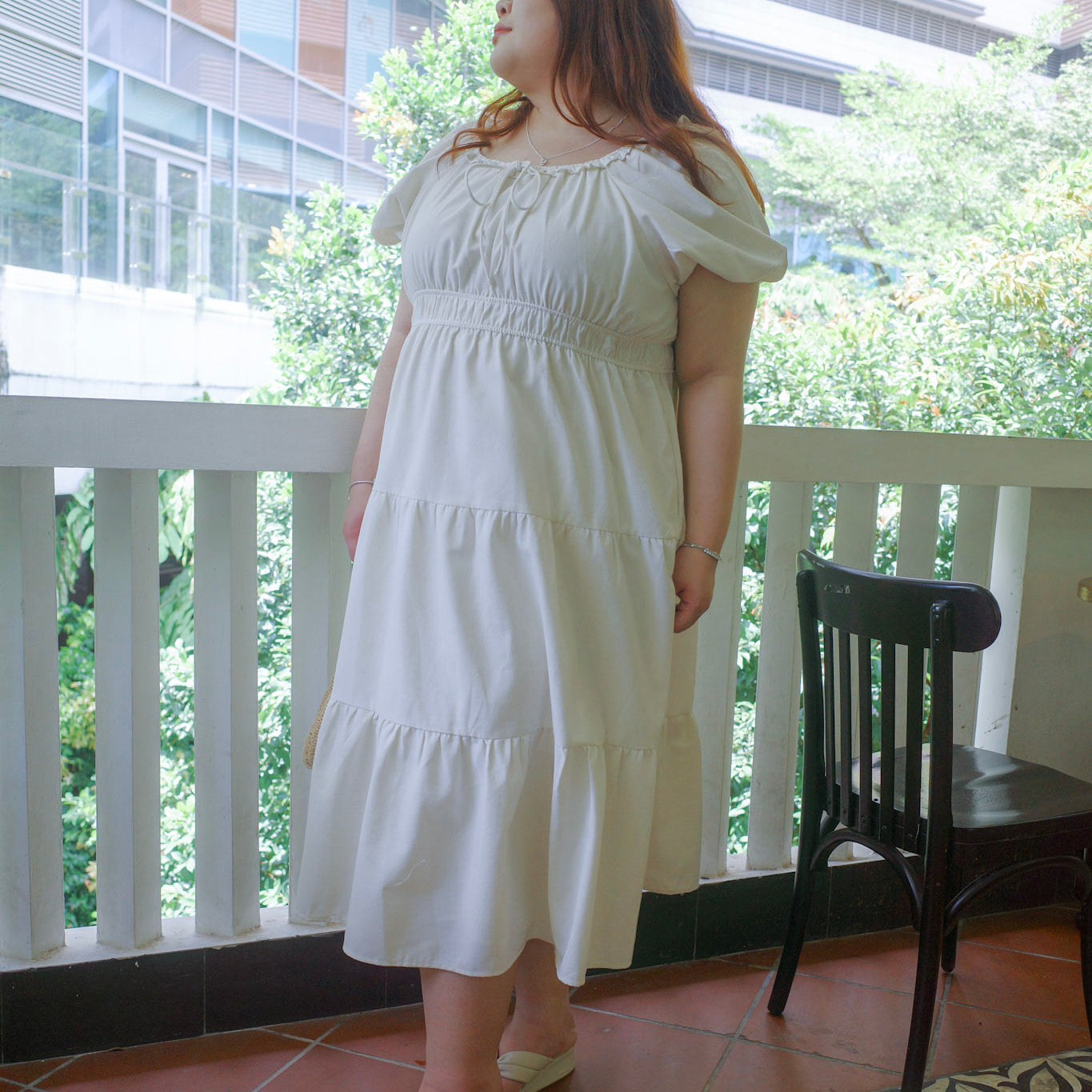 The Mad Theories Nelly Linen Short Sleeve Dress