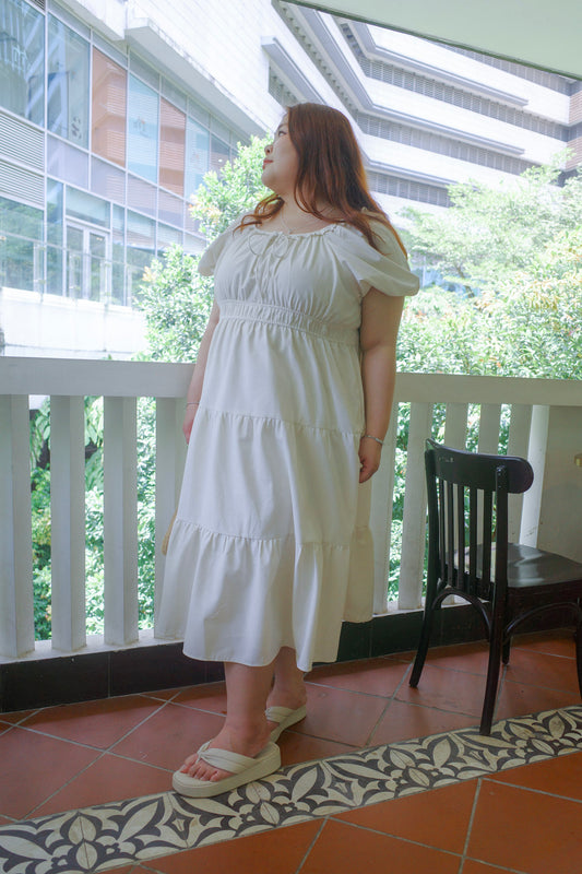 The Mad Theories Nelly Linen Short Sleeve Dress