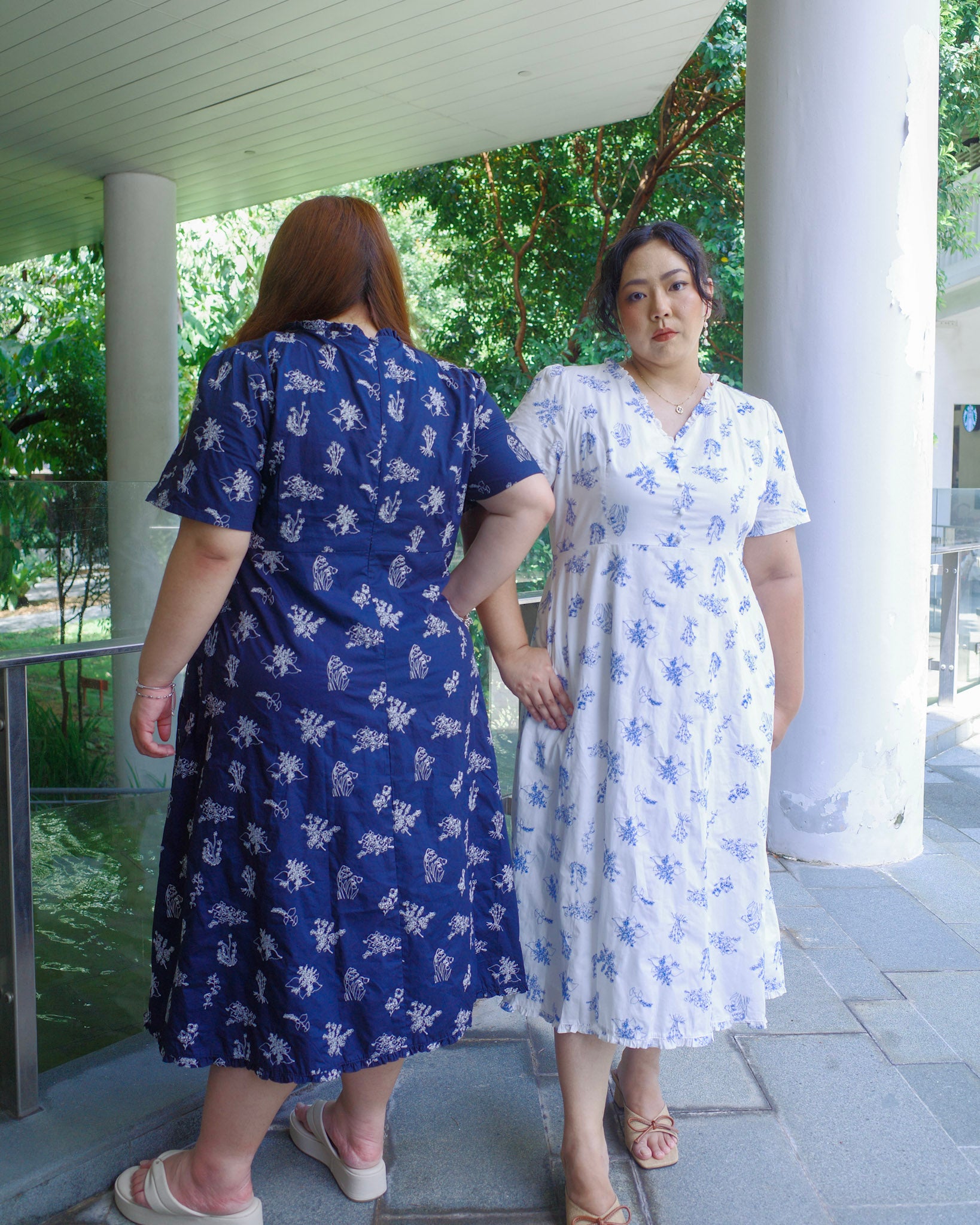 The Mad Theories Victoria Embroidered Porcelain Dress