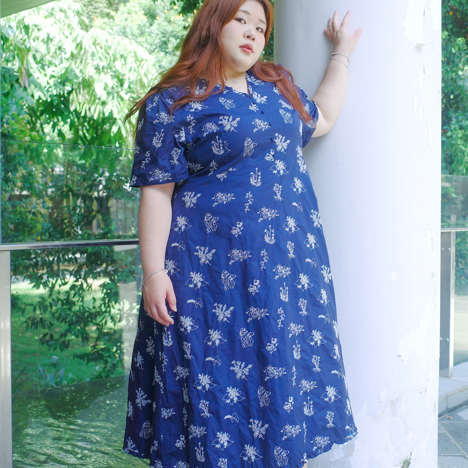 The Mad Theories Victoria Embroidered Porcelain Dress