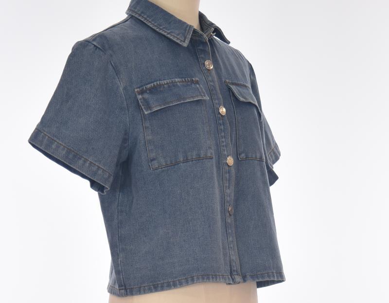 The Mad Theories Serena Light Denim Shirt