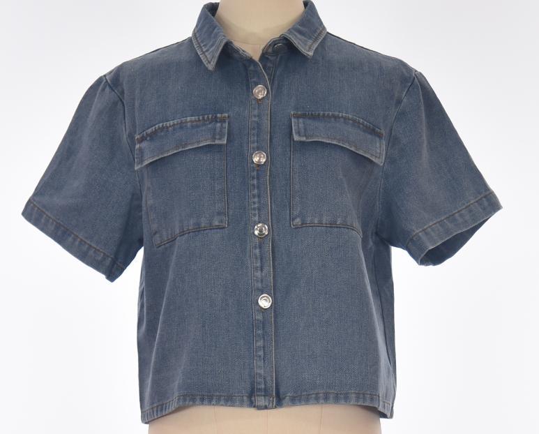 The Mad Theories Serena Light Denim Shirt