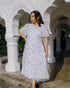 Callie Flutter Sleeve Wrap Dress - TMTSG - www.themadtheories.com