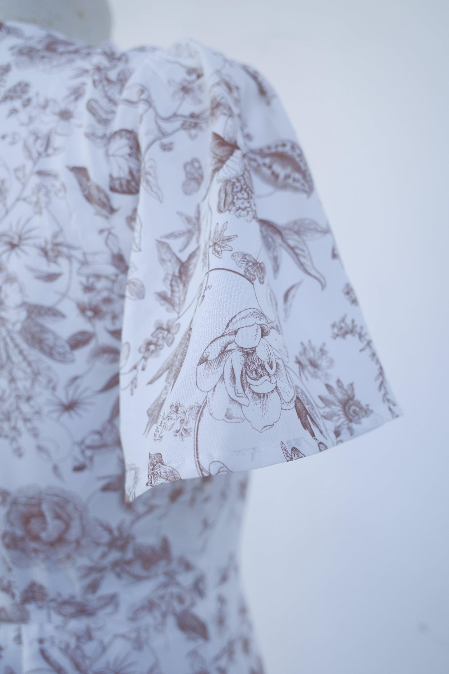 Callie Flutter Sleeve Wrap Dress - TMTSG - www.themadtheories.com