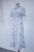 Callie Flutter Sleeve Wrap Dress - TMTSG - www.themadtheories.com