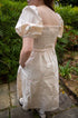 Georgia Embroidered Dress (Black & Cream) - TMTSG - www.themadtheories.com