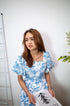 Indy Porcelain Midi-Dress (Blue) - TMTSG - www.themadtheories.com