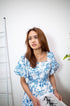 Indy Porcelain Midi-Dress (Blue) - TMTSG - www.themadtheories.com