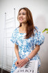 Indy Porcelain Midi-Dress (Blue) - TMTSG - www.themadtheories.com
