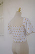 Meredith Embroidered Linen Top - TMTSG - www.themadtheories.com